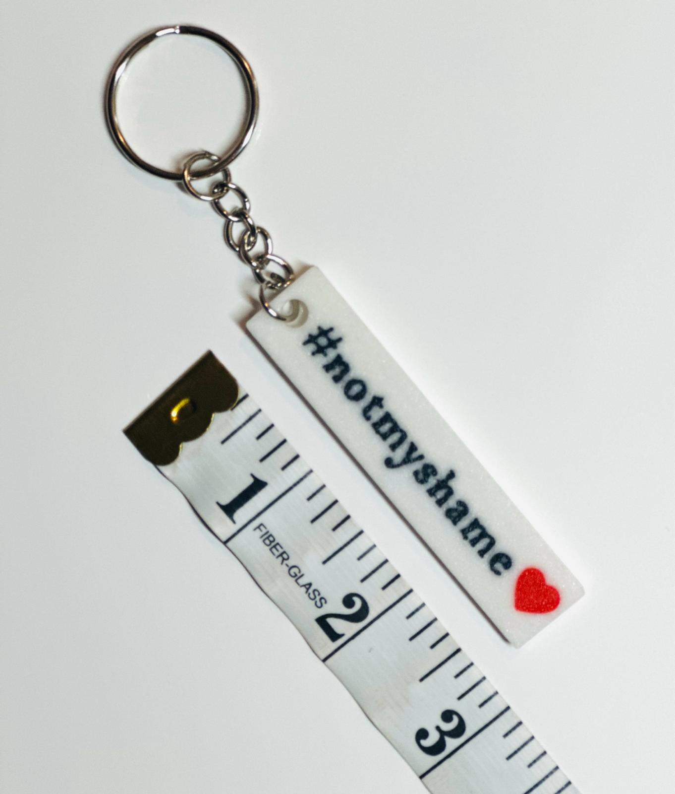 NotMyShame Keyring (small)