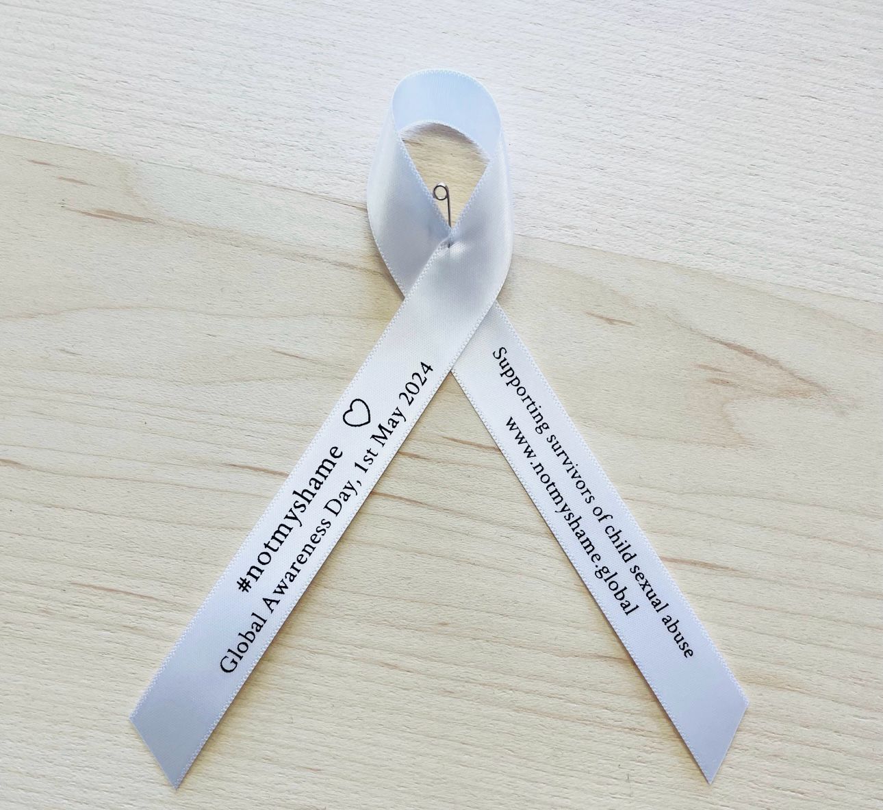 Global Awareness Day Ribbon Pin
