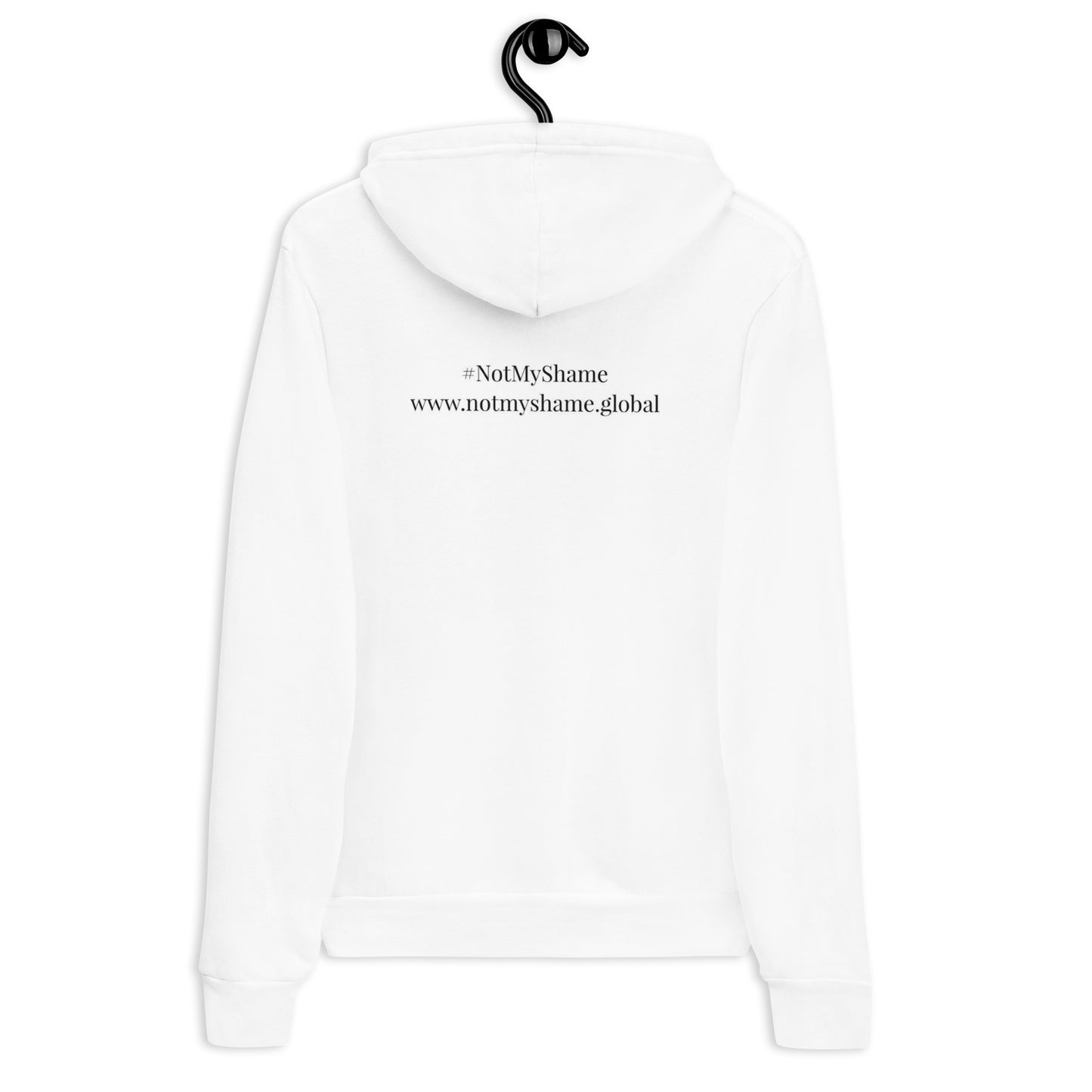 NEW* #notmyshame simple heart unisex hoodie