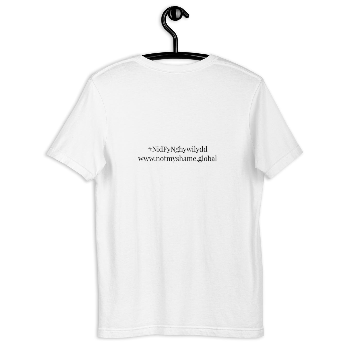 #NidFyNghywilydd Unisex t-shirt