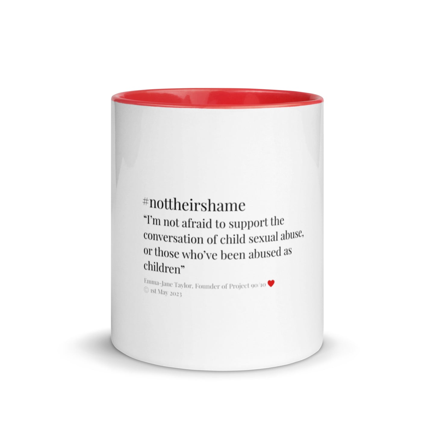 #nottheirshame mug